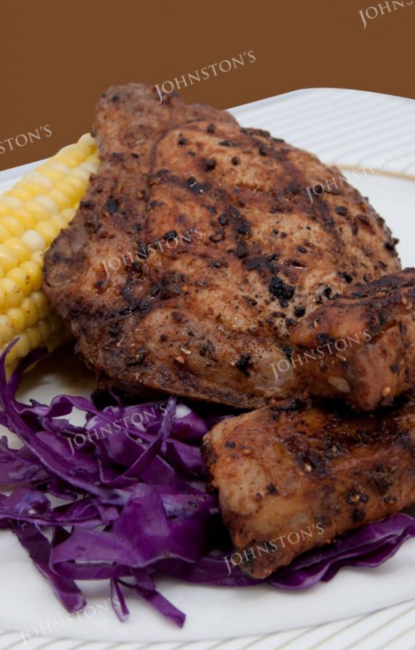 Pork Chops with Jerk Seasoning Johnston's