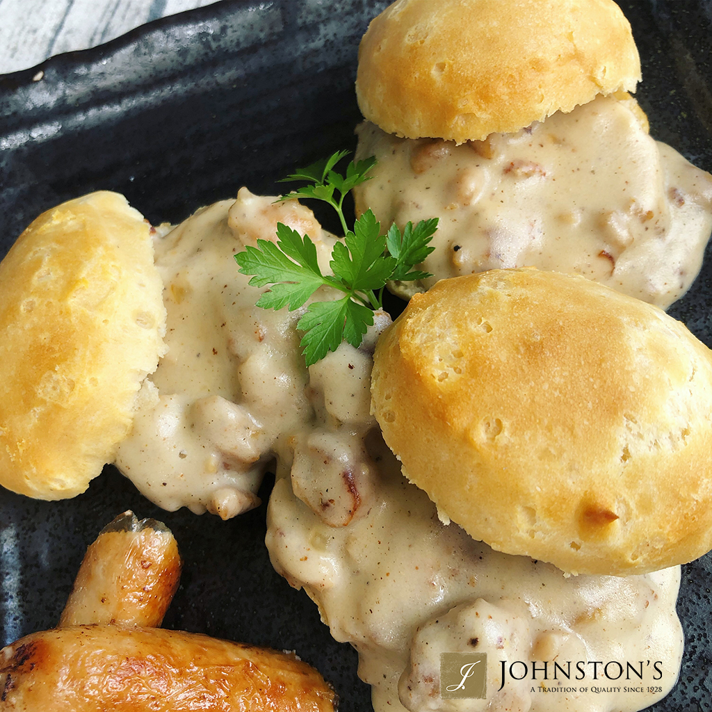 Sausage and Gravy for Biscuits and Gravy Johnston's
