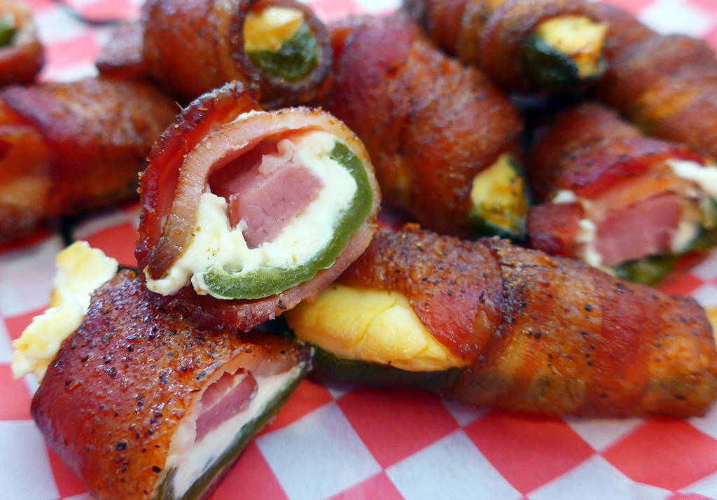 Smoked Tenderloin and Cream Cheese Stuffed Jalapenos Johnston's