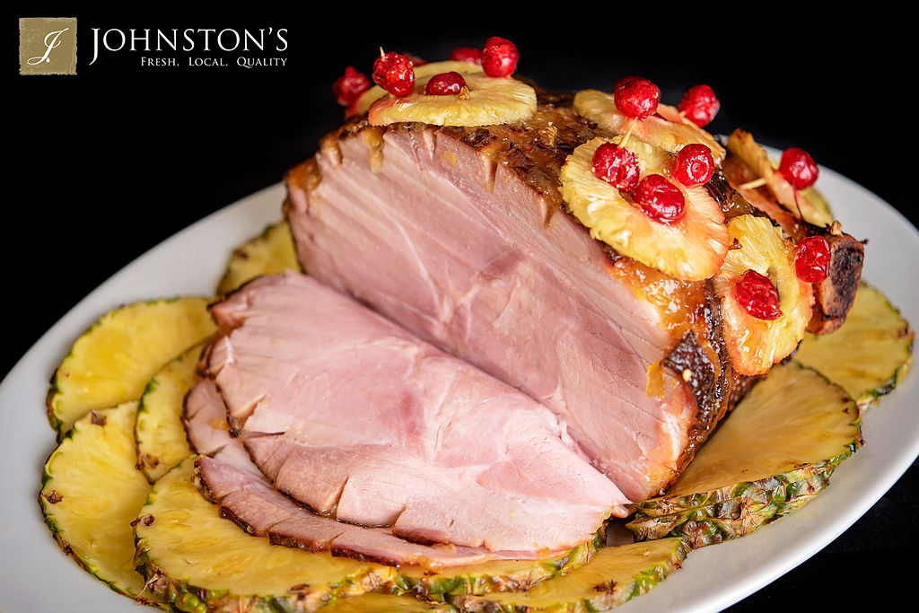 Caribbean Pineapple Honey Glazed Ham Johnston's