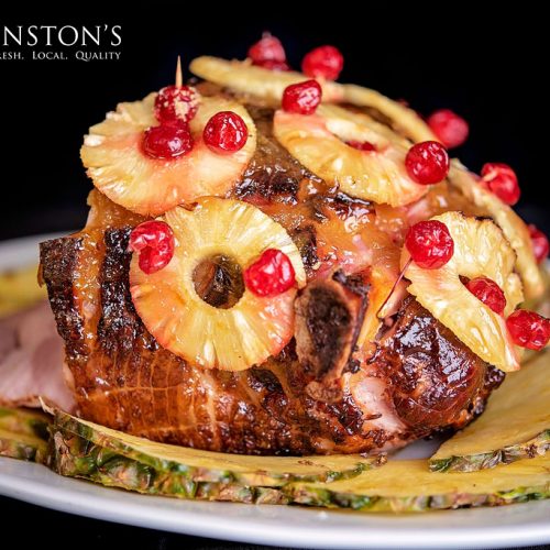 pineapple honey glazed ham
