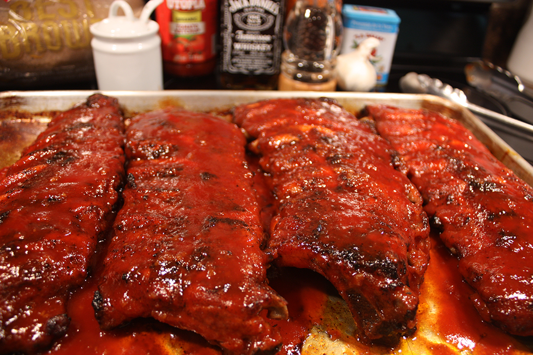 Rubbed & Sauced Pork Back Ribs Johnston's